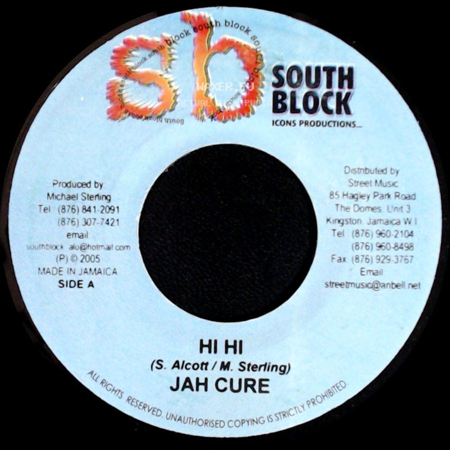 Jah Cure - Hi Hi / Bingie Trod Riddim side A