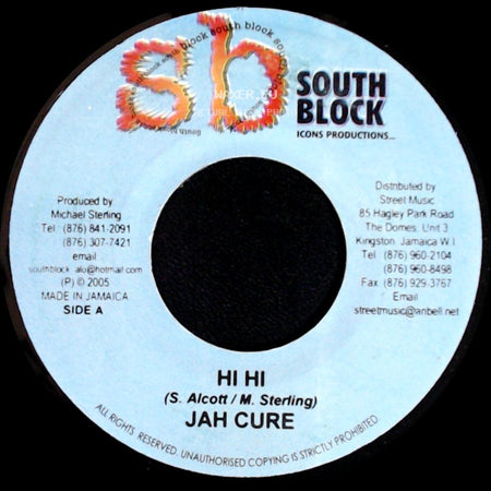 Jah Cure - Hi Hi / Bingie Trod Riddim side A