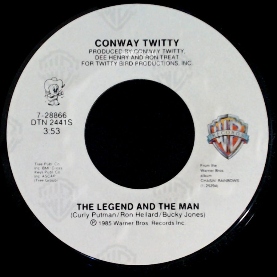 Conway Twitty - (I Can't Believe) She Gives It All To Me / The Legend And The Man side B