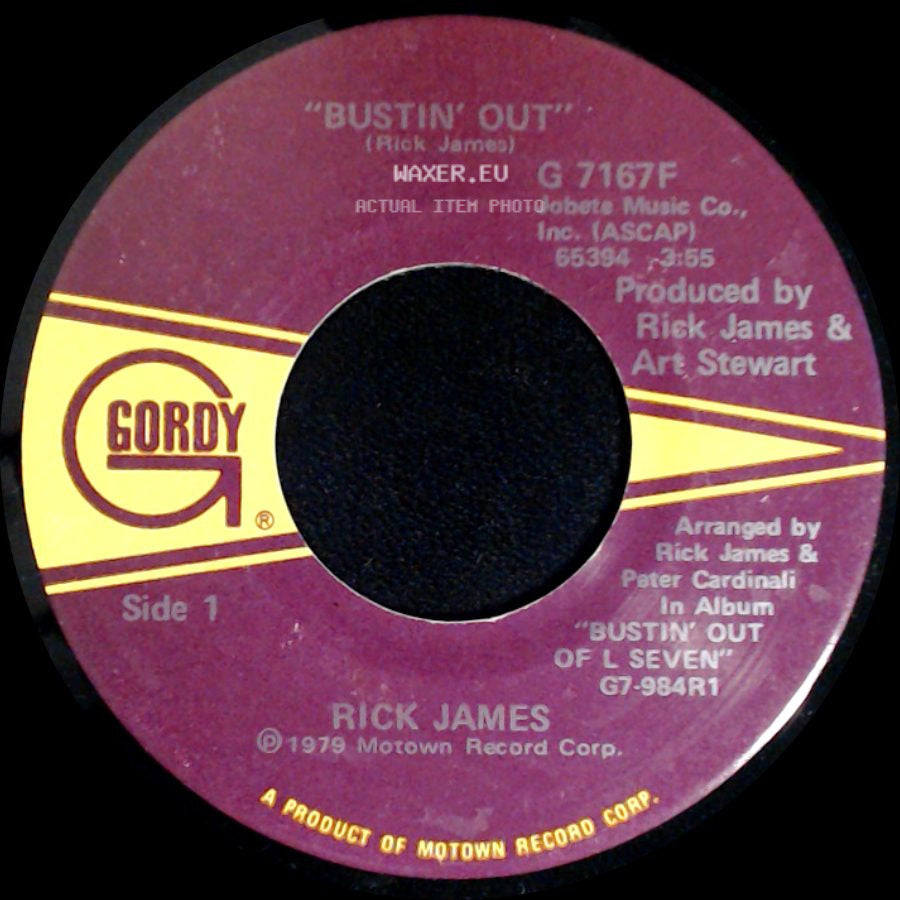 Rick James - Bustin' Out / Sexy Lady side A