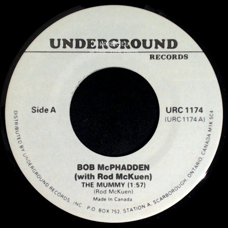 Bob Mcphadden (With Rod Mckuen) / Frank Gallop - The Mummy / The Ballad Of Irving (2:57) side A