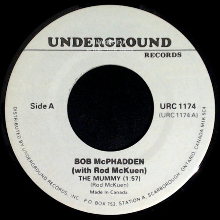 Bob Mcphadden (With Rod Mckuen) / Frank Gallop - The Mummy / The Ballad Of Irving (2:57) side A