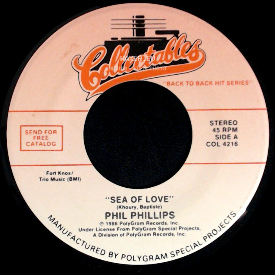 Phil Phillips / Conway Twitty - Sea Of Love / It's Only Make Believe side A