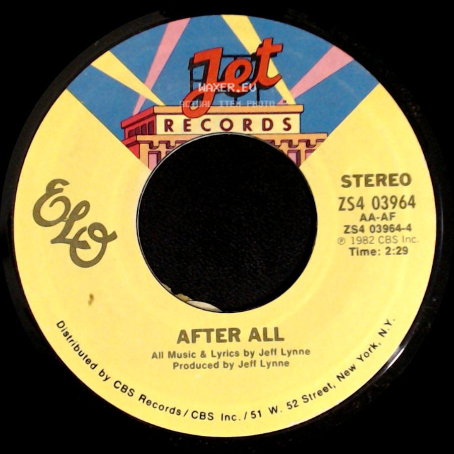 Elo - After All / Rock 'n' Roll Is King side A