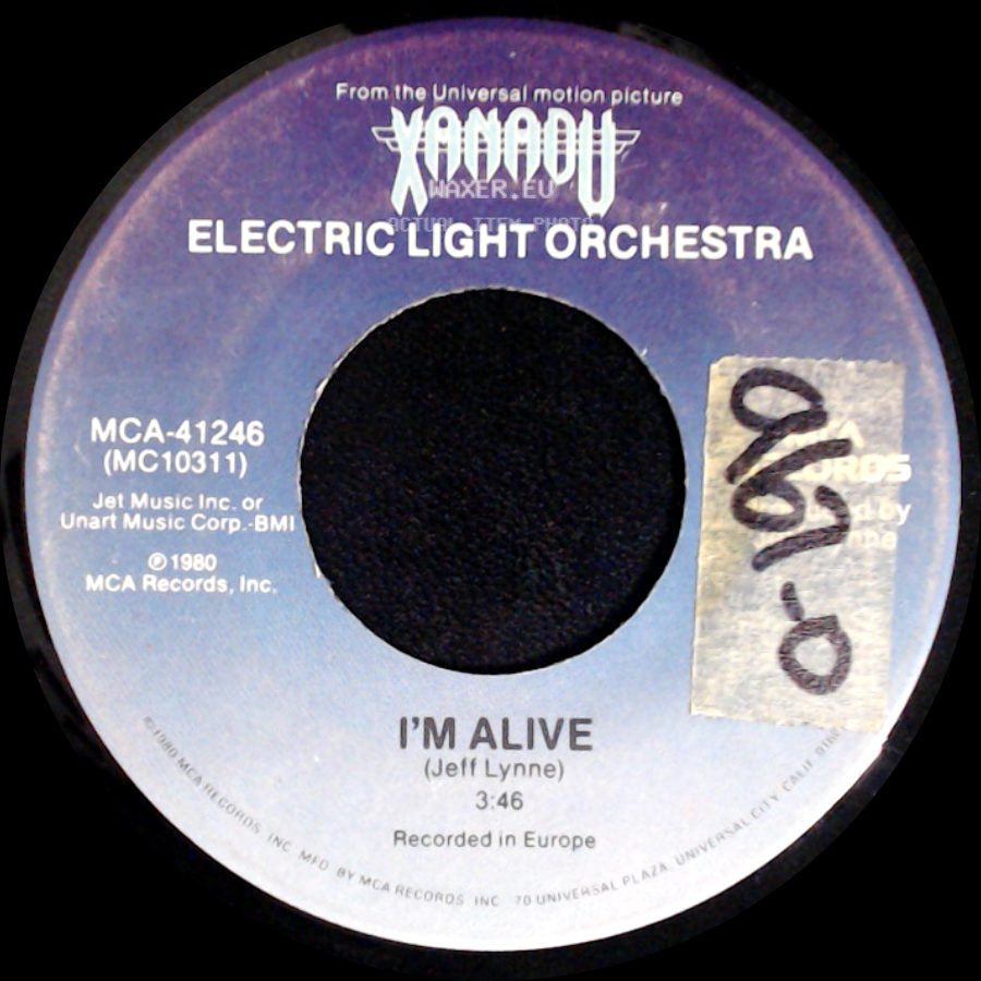 Electric Light Orchestra - Drum Dreams / I'm Alive side B