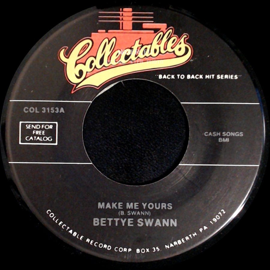 Bettye Swann / Wade Flemons - Make Me Yours / Here I Stand side A