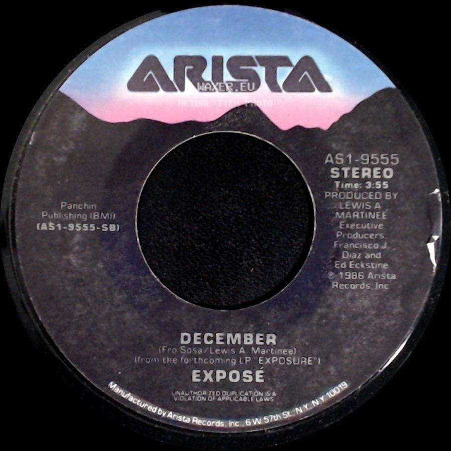 Expose / Exposé - Come Go With Me / December side B