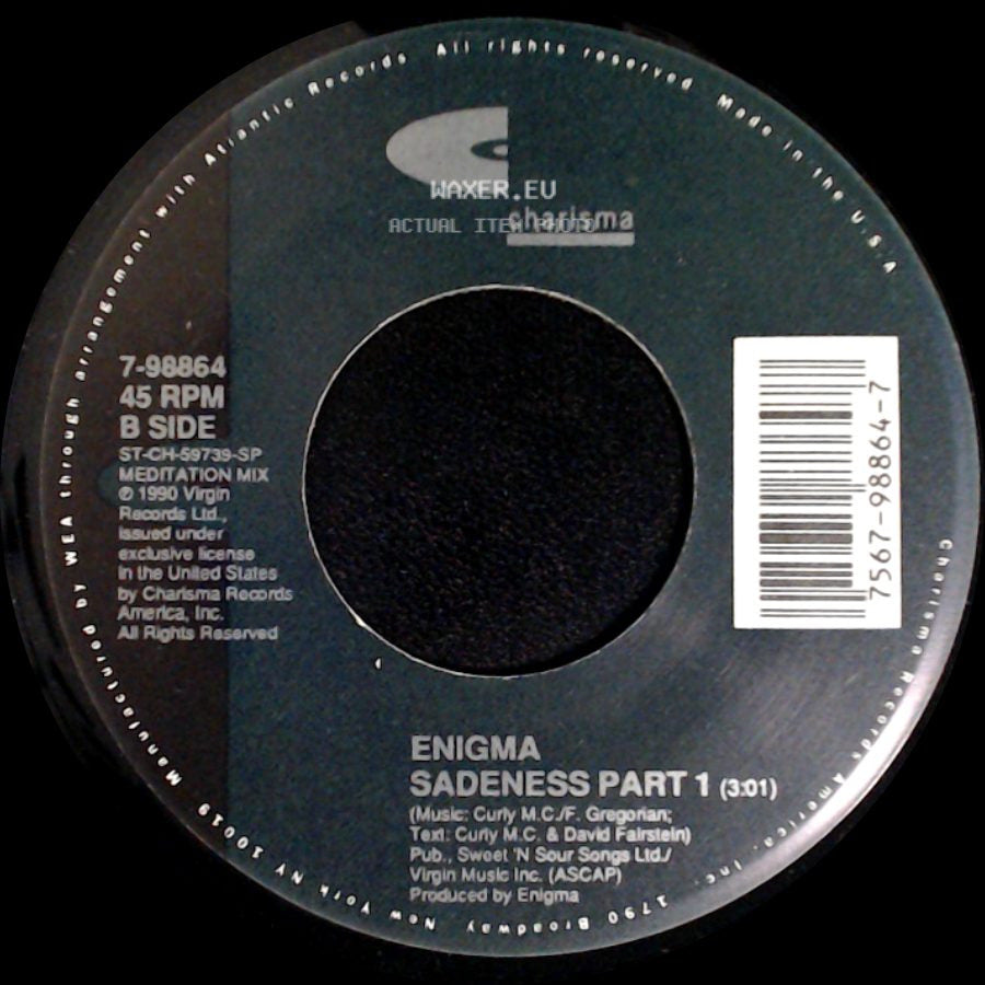Enigma - Sadeness Part 1 / Sadeness Part 1 side B