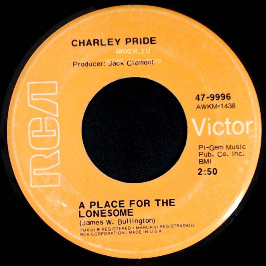 Charley Pride - I'm Just Me / A Place For The Lonesome side B