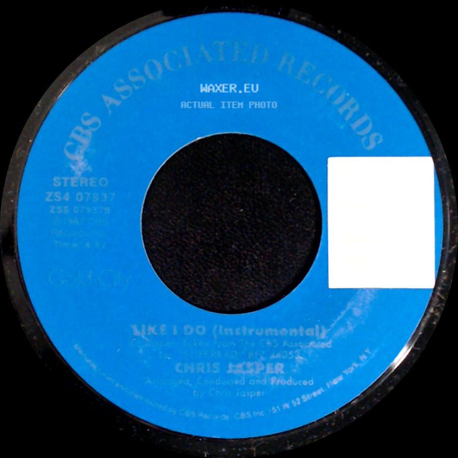 Chris Jasper - Like I Do (Instrumental) / Like I Do side A