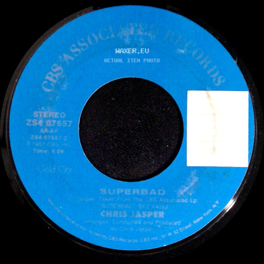 Chris Jasper - Superbad / Superbad (Instrumental) side A
