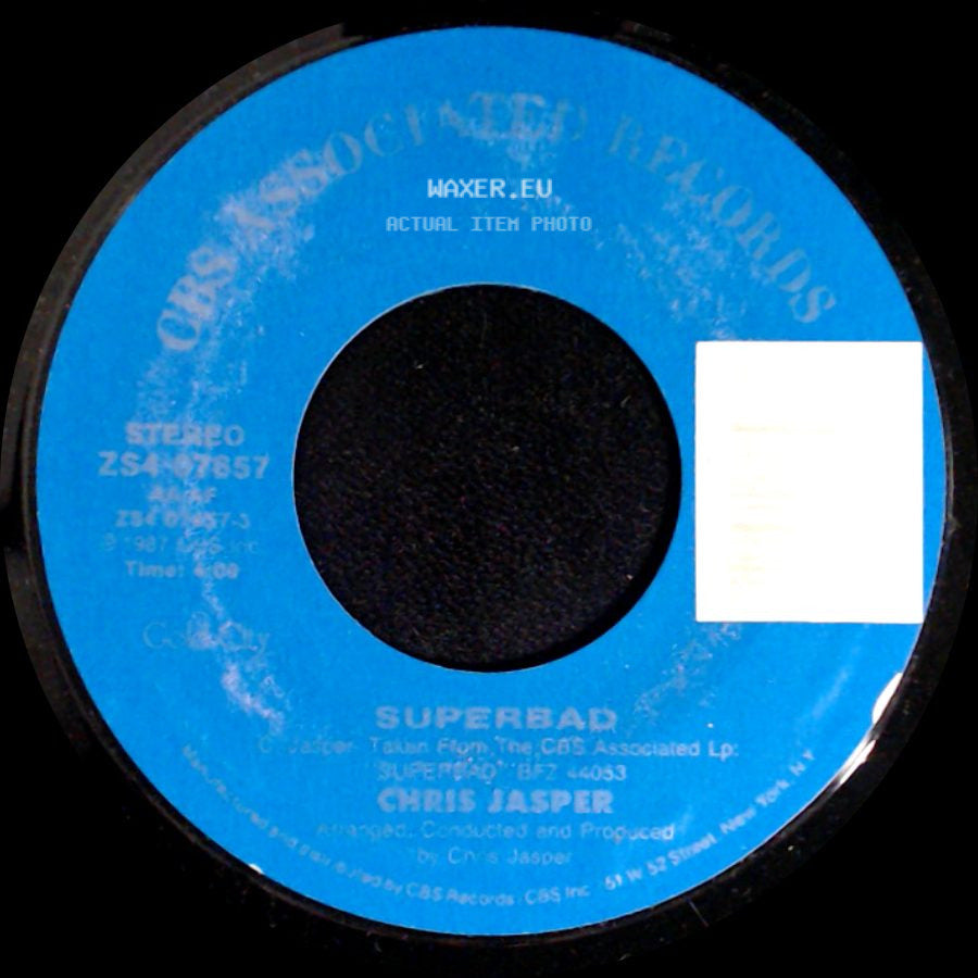 Chris Jasper - Superbad / Superbad (Instrumental) side A