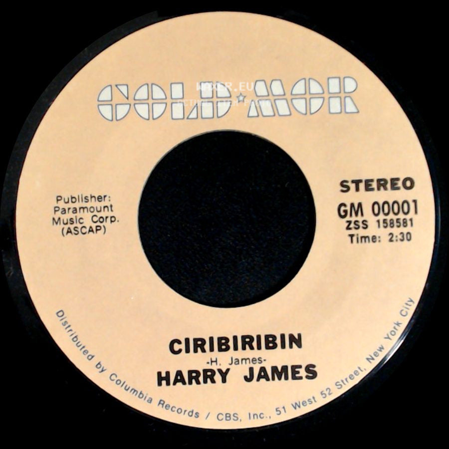 Harry James - Ciribiribin / I'll Get By side A