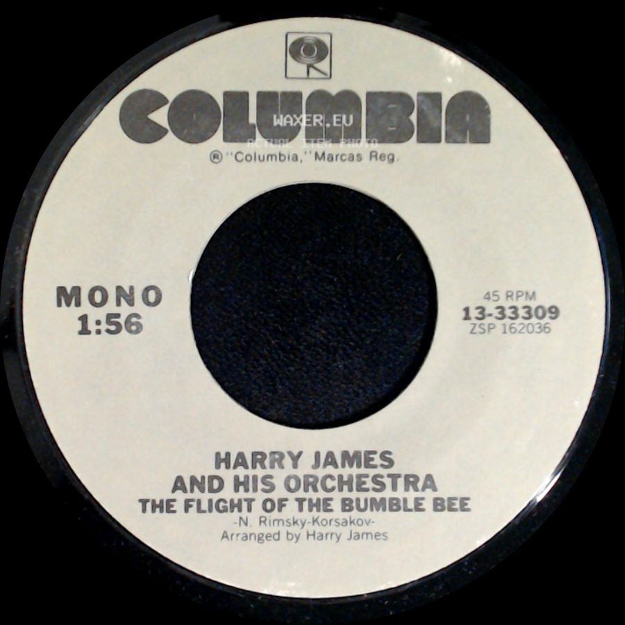 Harry James And His Orchestra - The Carnival Of Venice / The Flight Of The Bumble Bee side B