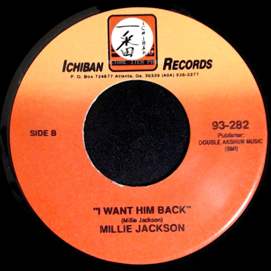Millie Jackson - I Wish It Would Rain Down / I Want Him Back side B