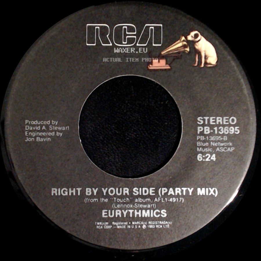 Eurythmics - Right By Your Side / Right By Your Side (Party Mix) side B