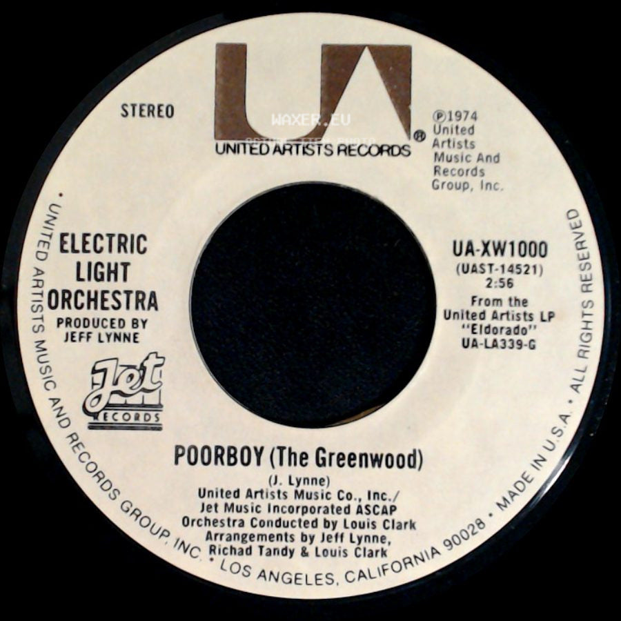 Electric Light Orchestra - Telephone Line / Poorboy (The Greenwood) side B