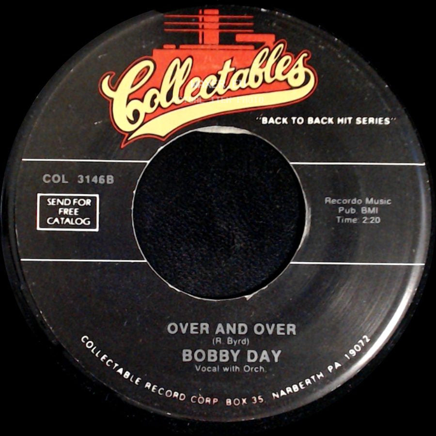 Bobby Day / Sammy Turner - Over And Over / Lavender Blue side A