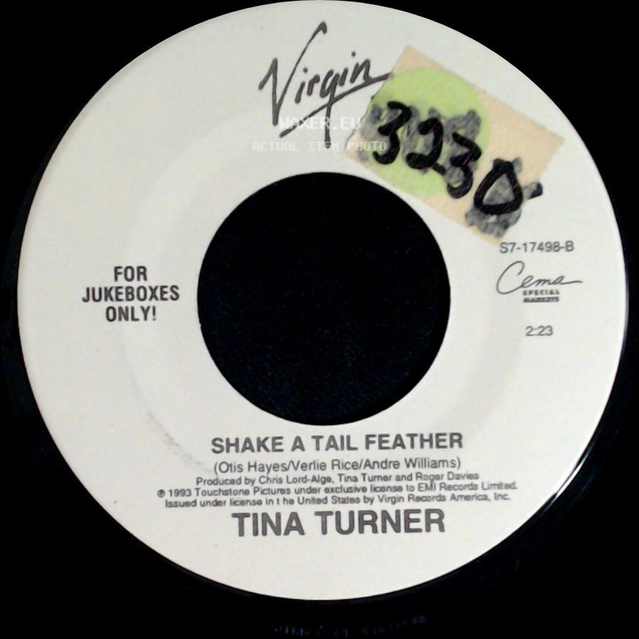 Tina Turner - Why Must We Wait Until Tonight? / Shake A Tail Feather side B