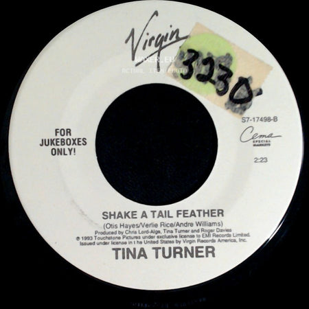 Tina Turner - Why Must We Wait Until Tonight? / Shake A Tail Feather side B