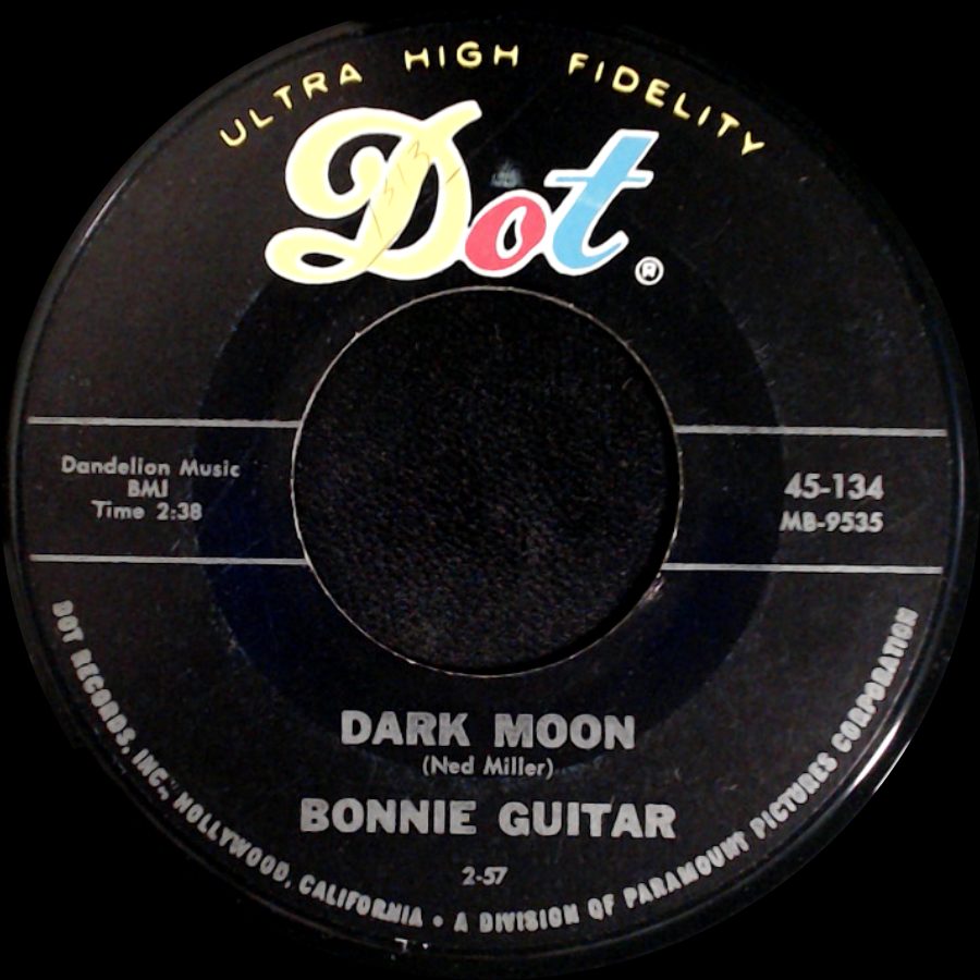 Bonnie Guitar - Dark Moon / Mister Fire Eyes side A