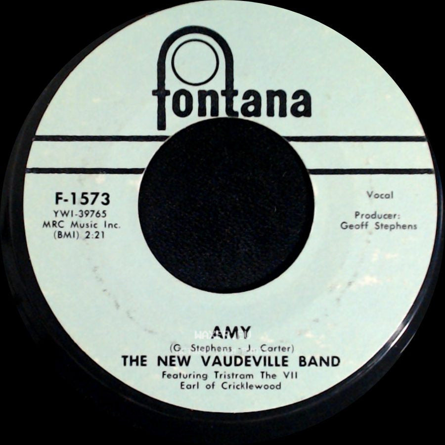 The New Vaudeville Band - Peek-A-Boo / Amy side B