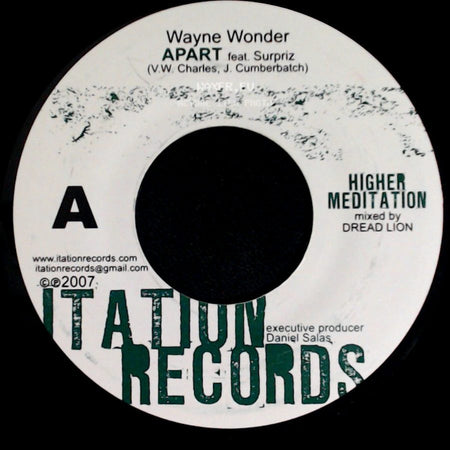 Wayne Wonder / Teflon - Apart Feat. Surpriz / Know Jah side A