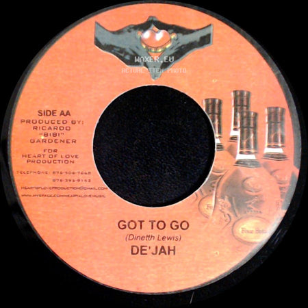 Natural Black / De'jah - Glass House (Raw) / Got To Go side B