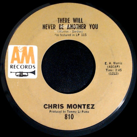 Chris Montez - You Can Hurt The One You Love / There Will Never Be Another You side B