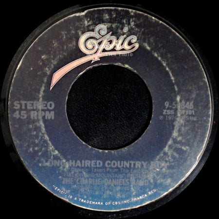 The Charlie Daniels Band - Long Haired Country Boy / Sweet Louisiana side A