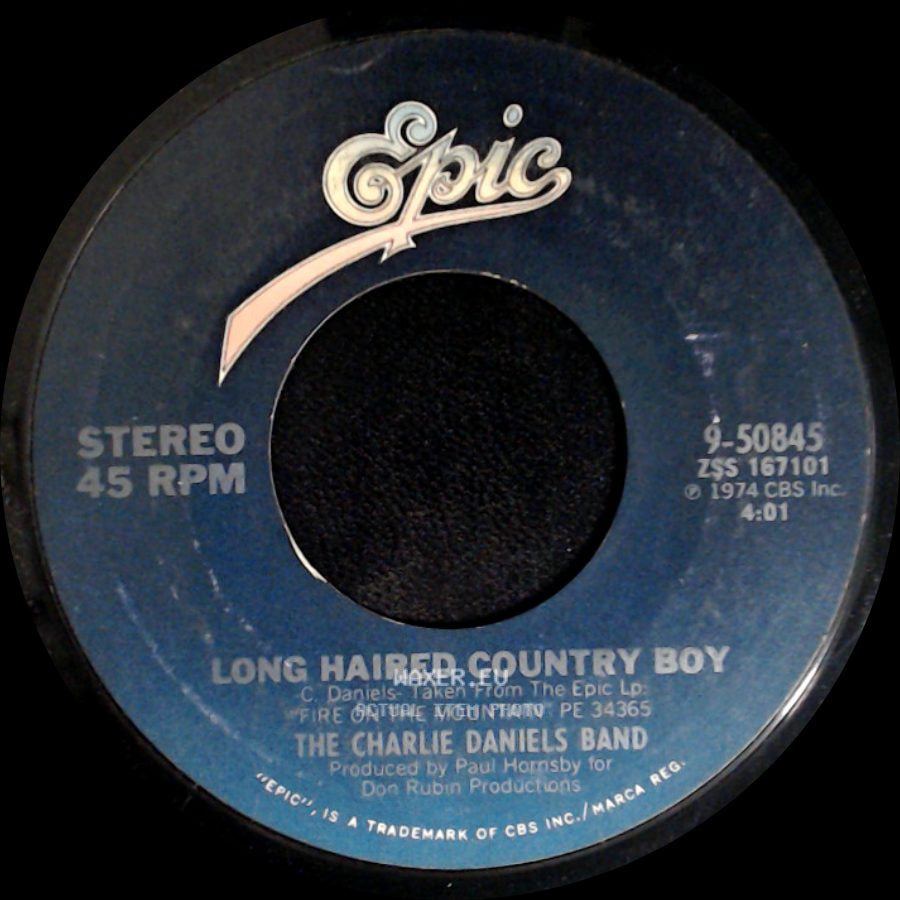 The Charlie Daniels Band - Sweet Louisiana / Long Haired Country Boy side B
