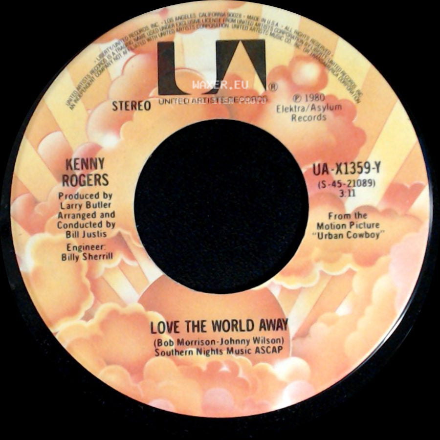 Kenny Rogers - Love The World Away / Sayin' Goodbye / Requiem: Goin' Home To The Rock side A