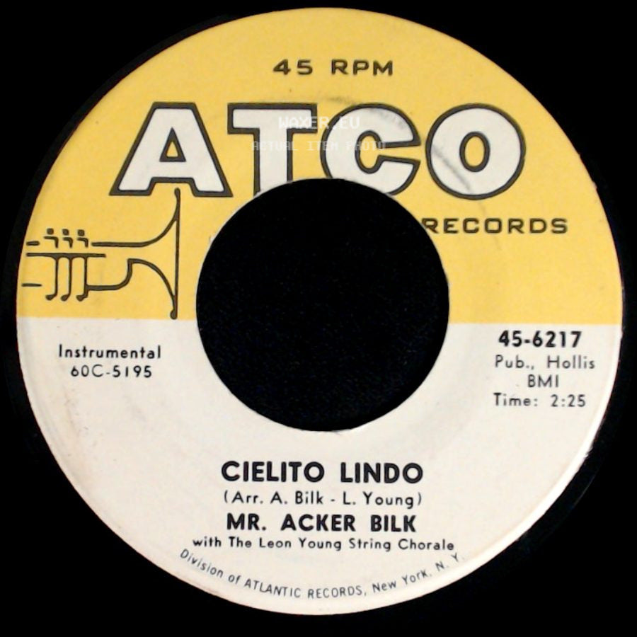 Mr. Acker Bilk - Stranger On The Shore / Cielito Lindo side B