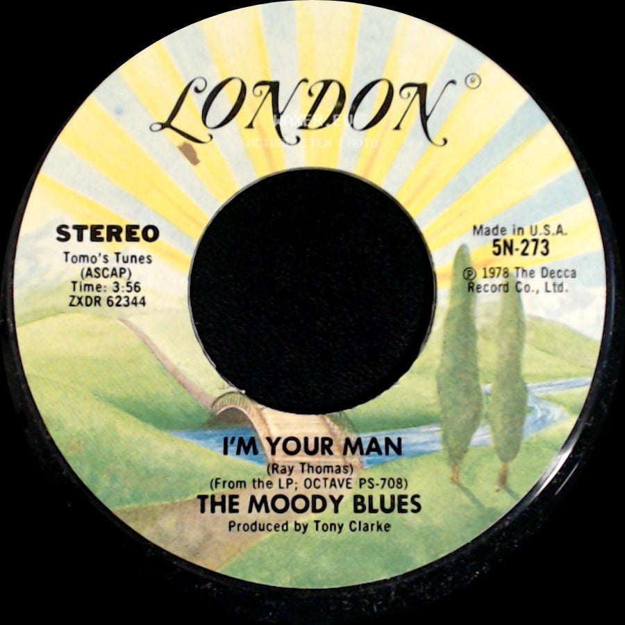 The Moody Blues - I'm Your Man / Driftwood side A