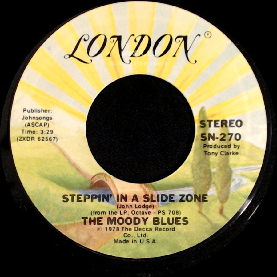 The Moody Blues - I'll Be Level With You / Steppin' In A Slide Zone side B