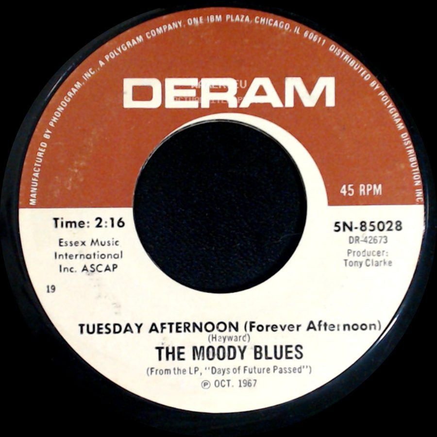 The Moody Blues - Tuesday Afternoon (Forever Afternoon) / Another Morning side A