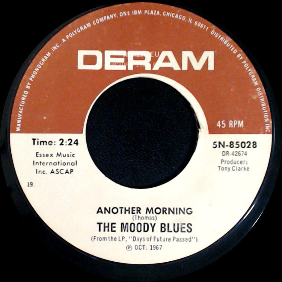 The Moody Blues - Tuesday Afternoon (Forever Afternoon) / Another Morning side B