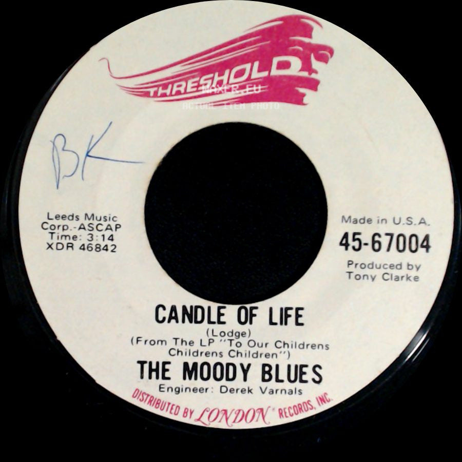 The Moody Blues - Candle Of Life / Question side A