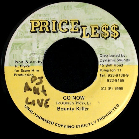 Bounty Killer / 7Iex - Go Now / Stalag Version side A