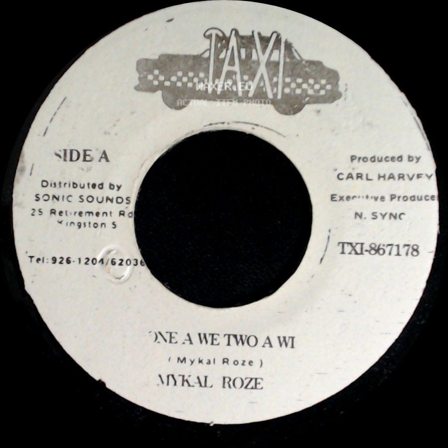 Mykal Roze - One A We Two A Wi / Unknown Title B side A