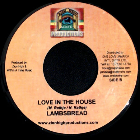 Eddie Fitzroy / Lambsbread - Run Come Come / Love In The House side B