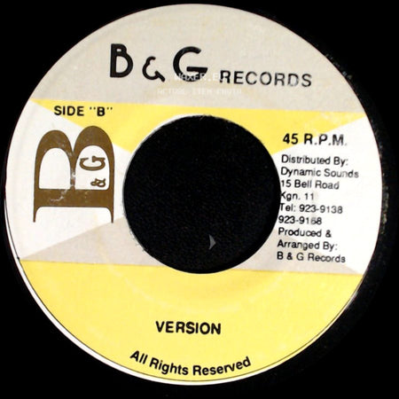 Basil Bucknor - Bending Knees / Version side B