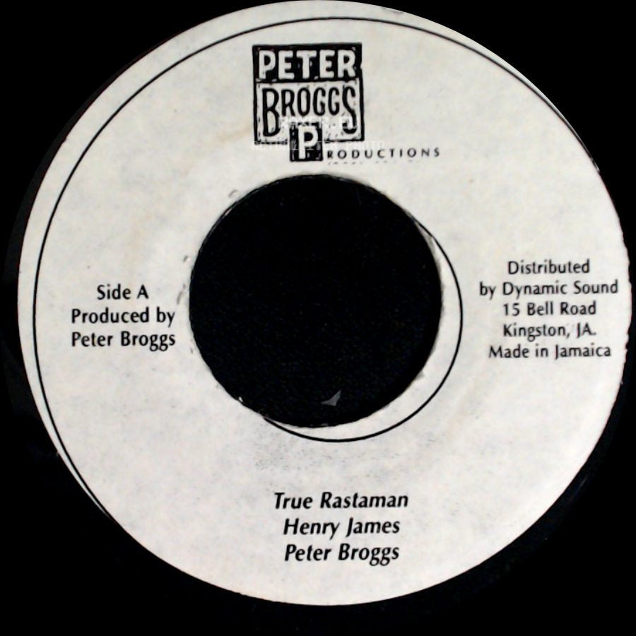 Henry James - True Rastaman / True Dub side A