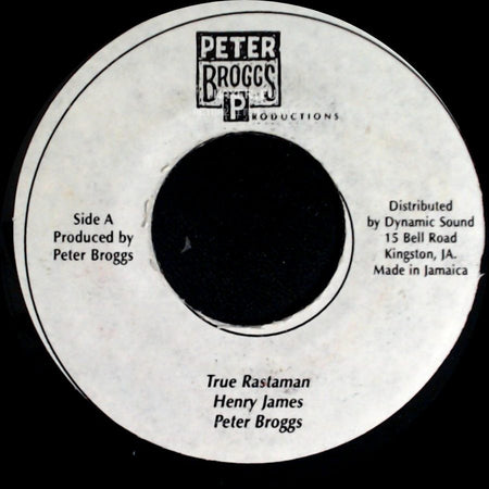 Henry James - True Rastaman / True Dub side A