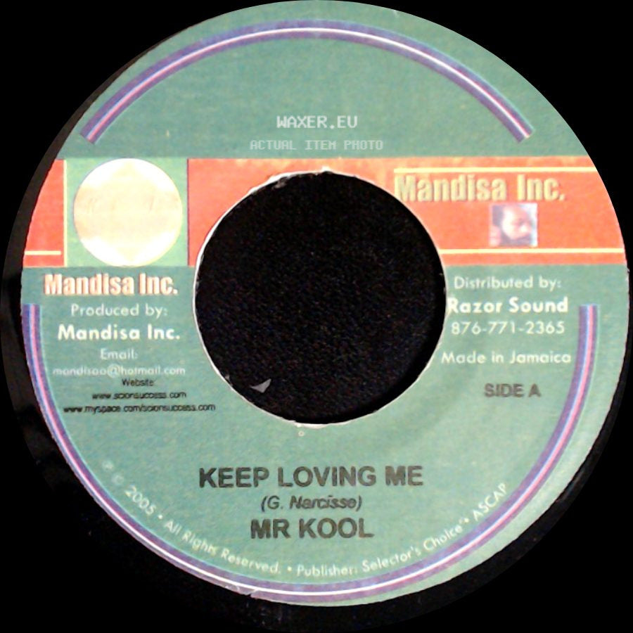 Mr Kool / Chuck Turner - Keep Loving Me / Never Run Away side A