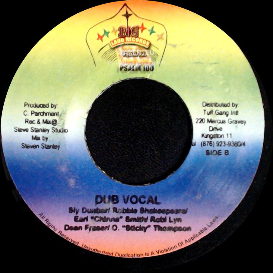 Mark Ice - Stylistic Foreigner / Dub Vocal side B