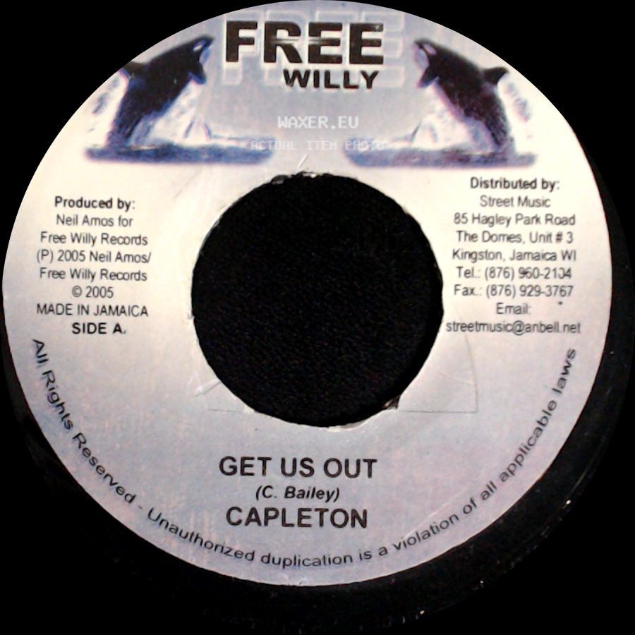 Capleton / Nah Switch - Get Us Out / Fuss side A