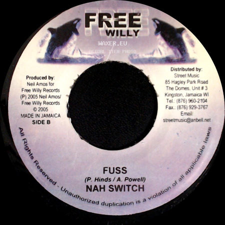 Capleton / Nah Switch - Get Us Out / Fuss side B