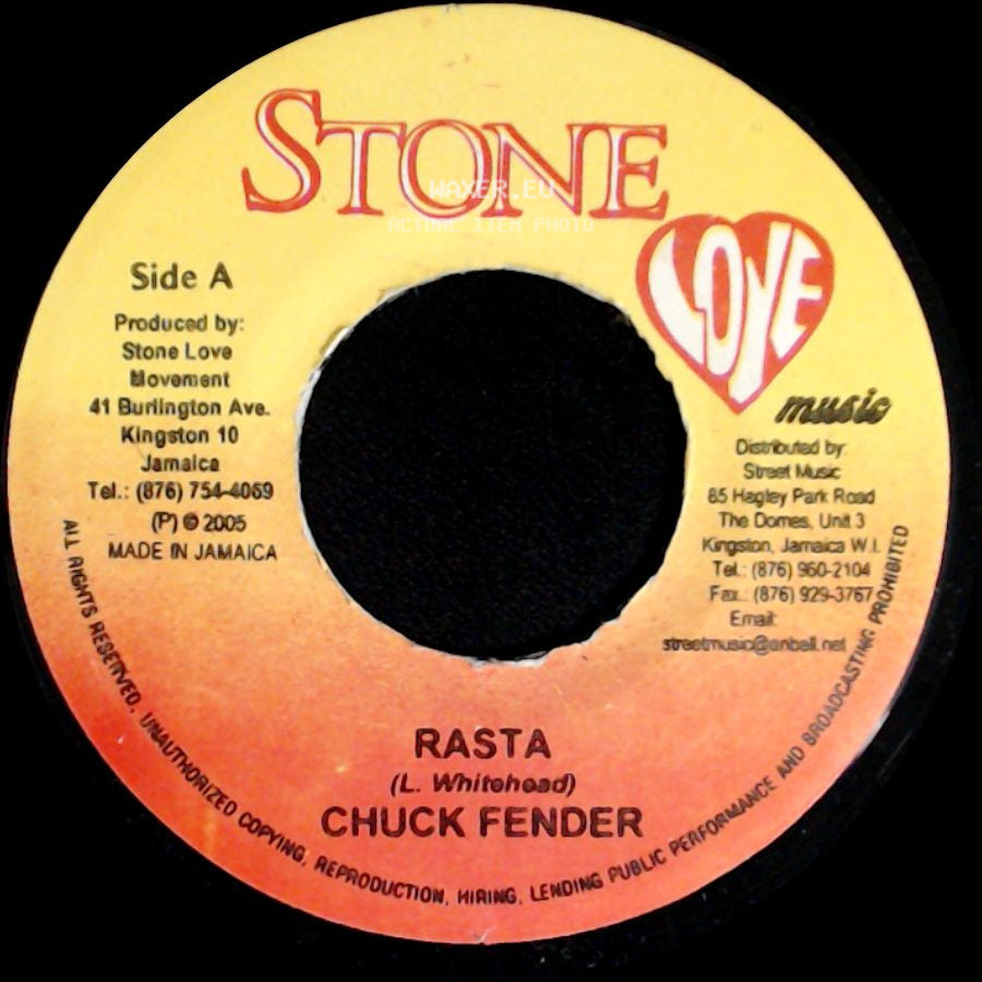 Chuck Fender / Powerman - Rasta / Crime And Voilence side A