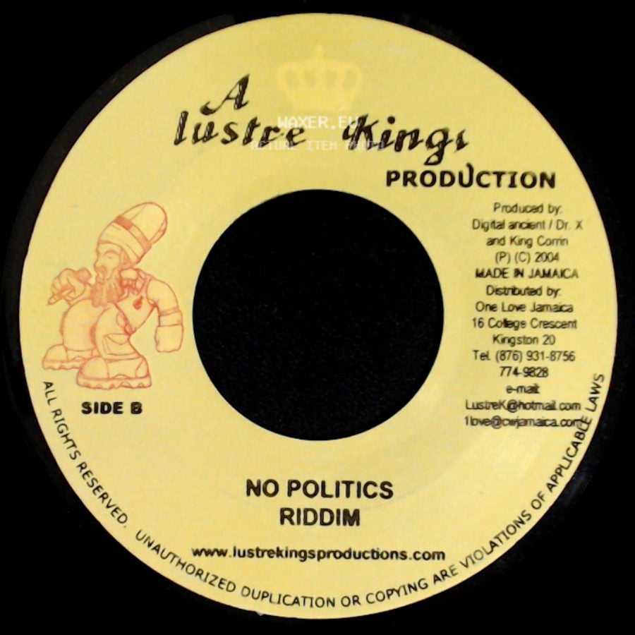Natty King & Al Pancho - Man Of Truth / No Politics Riddim side B